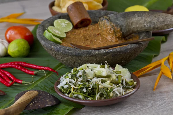 Gado gado Indonesian salad — Stock Photo, Image