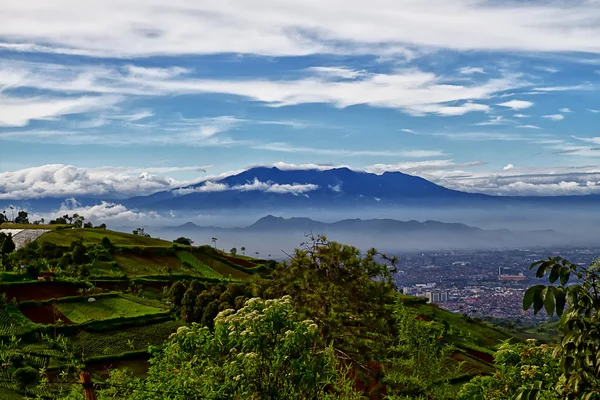 Lindas paisagens indonésias — Fotografia de Stock