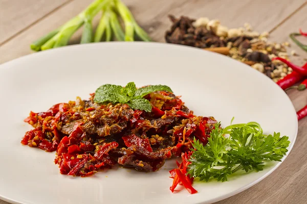 Indonesian Padang cuisine — Stock Photo, Image