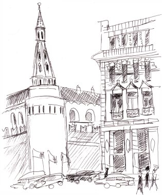 Anlık kroki, Moskova