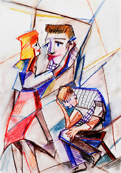 Художник и модель
