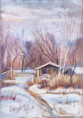 Güneşli kış günü