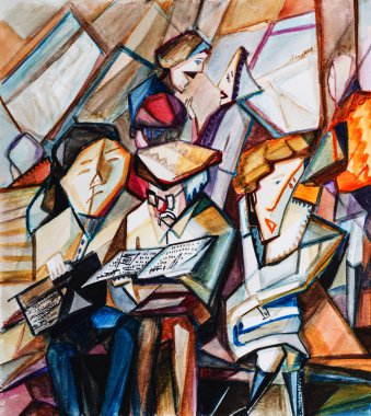 Elektrikli tren araba