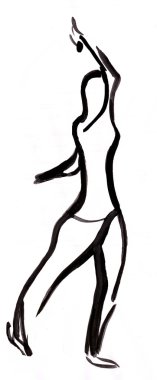 anlık kroki, kadın