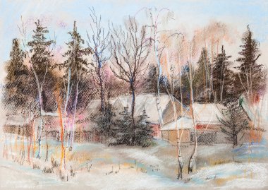 Güneşli kış günü