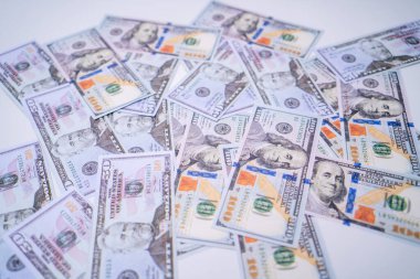 ABD Doları Faturaları Yığını