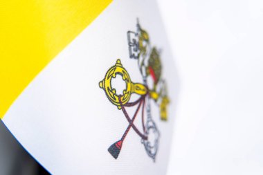 Vatikan 'ın Bayrak Kumaşı Dokusunu Kapat