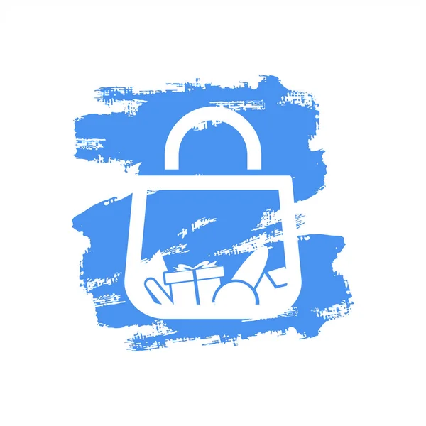 Alışveriş logosu tasarımı, çevrimiçi alışveriş için yaratıcı logo şablonları, Sosyal alışveriş teknolojisi çevrimiçi logo vektör ikonu çizimi, Moda Kadınları Alışveriş logosu vektörü