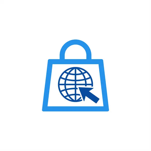 Alışveriş logosu tasarımı, çevrimiçi alışveriş için yaratıcı logo şablonları, Sosyal alışveriş teknolojisi çevrimiçi logo vektör ikonu çizimi, Moda Kadınları Alışveriş logosu vektörü