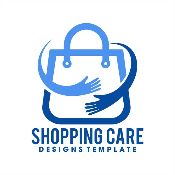 Smart Cares çevrimiçi logo vektör resimlemesi alışverişi yapıyor