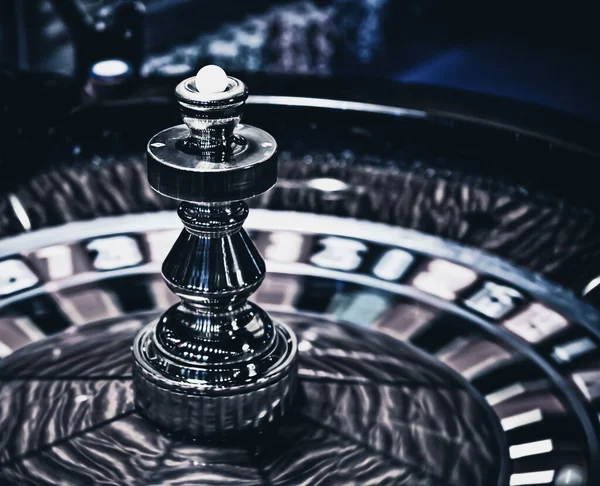 Рулетка в казино, азартна реклама — стокове фото