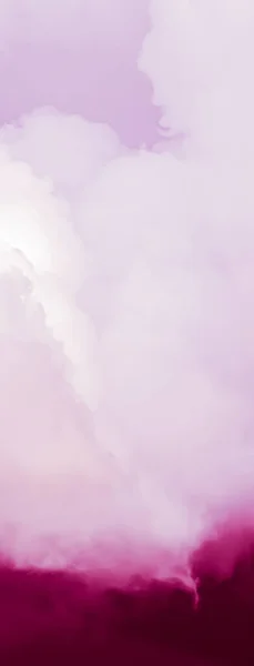 Fantasie und verträumter rosa Himmel, spiritueller und naturbelassener Hintergrund — Stockfoto