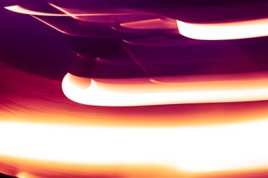 Soyut fütüristik arkaplan, bilim ve yüksek teknoloji tasarımı olarak ışık dalgaları