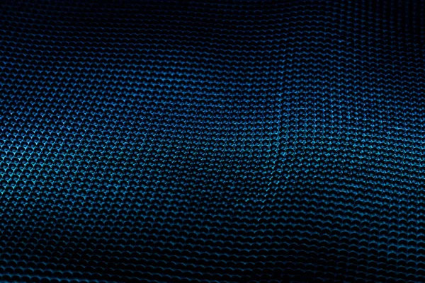 Fondo abstracto metálico azul, superficie futurista y material de alta tecnología — Foto de Stock