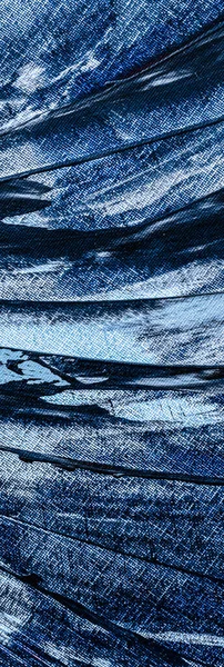 Fondo abstracto azul, pintura y arte — Foto de Stock