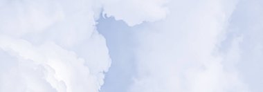 Fantezi ve rüya gibi pastel mavi gökyüzü, ruhsal ve doğa arka planı