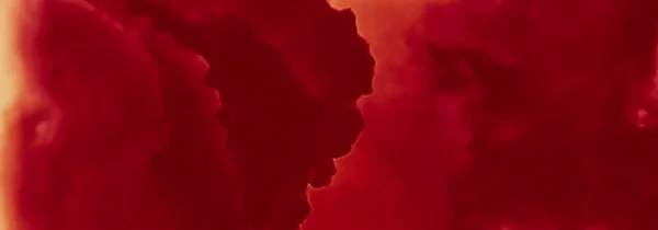 Gorący ogień lub czerwone chmury jako minimalistyczny projekt tła — Zdjęcie stockowe