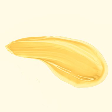 Altın fırça darbesi ya da makyaj lekesi yakın çekim, güzellik kozmetiği ve ruj dokusu