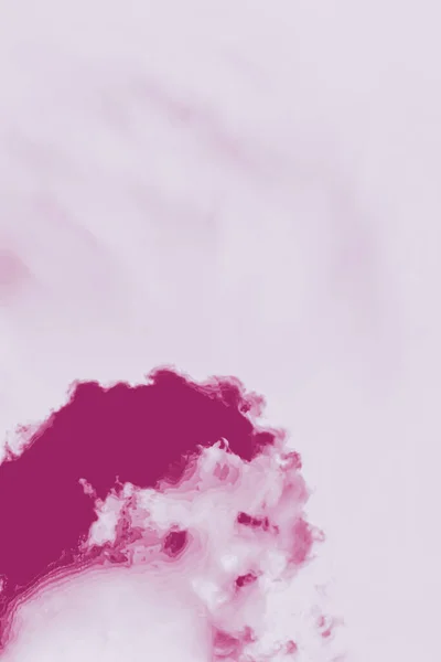 Fondo nublado rosa minimalista como telón de fondo abstracto, diseño minimalista y salpicadura artística — Foto de Stock
