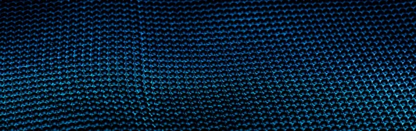 Fondo abstracto metálico azul, superficie futurista y material de alta tecnología — Foto de Stock