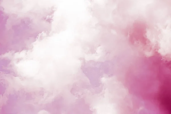 Fantasy e sognante cielo rosa, sfondo spirituale e natura — Foto Stock