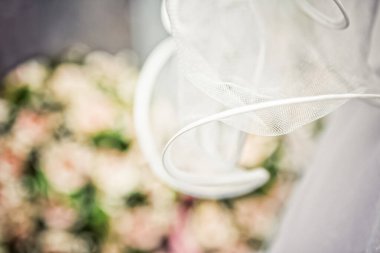 Gelinlik mağazasında moda ve tarz.