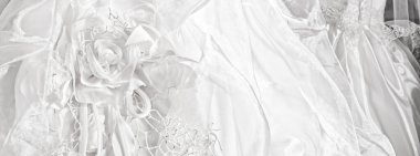 Gelinlik mağazasında moda ve tarz.