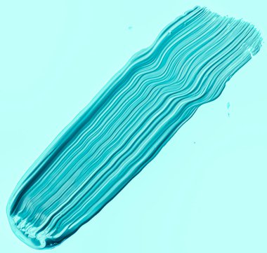 Naneli fırça darbesi ya da makyaj lekesi yakın çekim, güzellik kozmetik ürünleri ve ruj dokusu