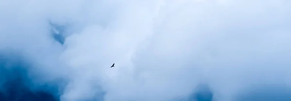 Cielo azul de ensueño y nubes, fondo espiritual y naturaleza —  Fotos de Stock