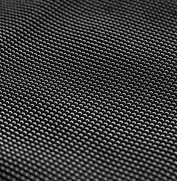 Zwarte metalen abstracte achtergrond, futuristisch oppervlak en hightech materiaal — Stockfoto
