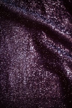 Mor tatil ışıltısı soyut arka plan, ihtişam tasarımı ve şenlikli davet için lüks, parlak kumaş malzeme.