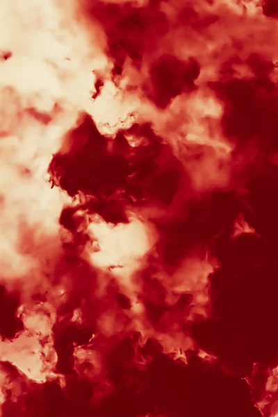 Gorący ogień lub czerwone chmury jako minimalistyczny projekt tła — Zdjęcie stockowe