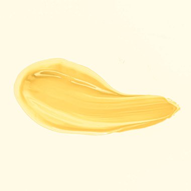 Altın fırça darbesi ya da makyaj lekesi yakın çekim, güzellik kozmetiği ve ruj dokusu