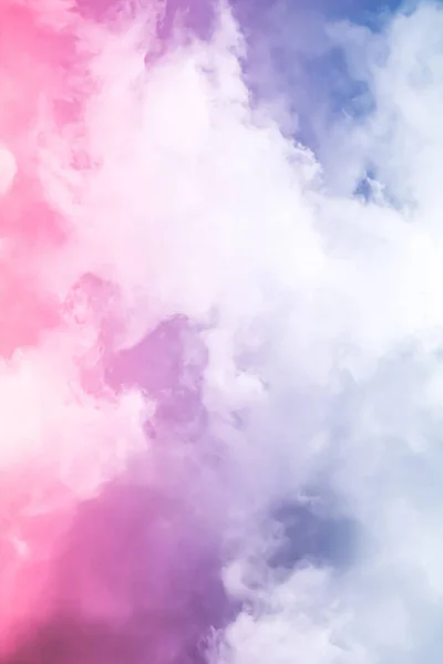 Φαντασία ροζ και μπλε ουρανό, πνευματική και φύση φόντο — Φωτογραφία Αρχείου
