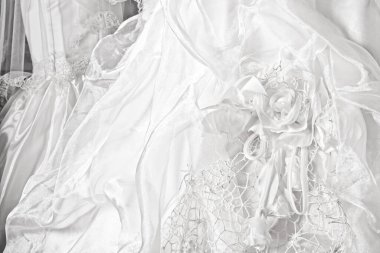 Gelinlik mağazasında moda ve tarz.