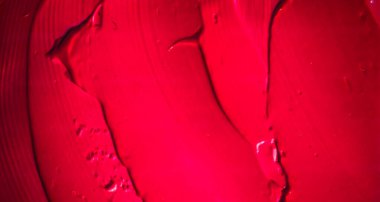 Kırmızı kozmetik doku arka plan, makyaj ve cilt ürünleri, krem, ruj, nemlendirici makro lüks güzellik markası, tatil bemodu tasarımı