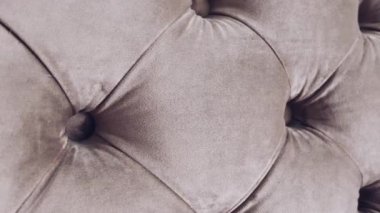 Quilted velour material, upholstery with buttons for luxury funiture, classic home decor and royal interior design