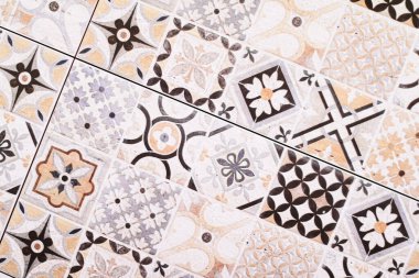 Yüzey arkaplanı olarak lüks duvar döşemeleri dokusu, iç tasarım ve dekoratif düz döşeme