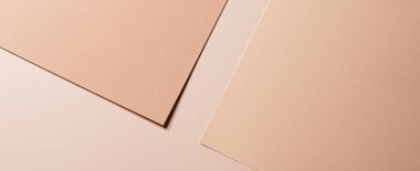 Ofis kırtasiyesi olarak bej rengi A4 kağıtları, lüks markalaştırma yatağı ve model için marka kimlik tasarımı