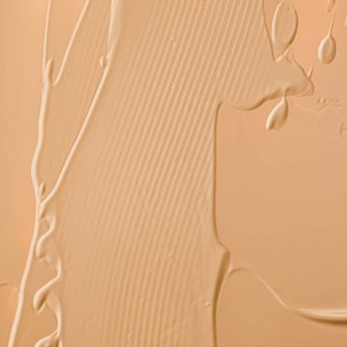 Bej kozmetik doku arka plan, makyaj ve cilt ürünleri, krem, ruj, temel makro, lüks güzellik markası, tatil yassı tasarımı