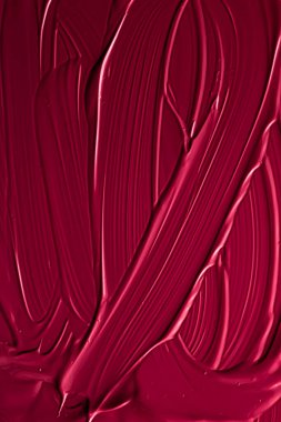 Lüks marka, tatil arkaplanı veya soyut duvar sanatı ve boya vuruşları için makyaj malzemesi olarak kırmızı ruj veya dudak parlatıcısı dokusu, makyaj ve güzellik ürünleri