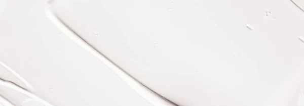 Kosmetyki do pielęgnacji skóry i krem tekstura produktu lub antybakteryjne mydło w płynie do mycia rąk w celu ochrony przed wirusami i higieny, wakacyjny projekt płaskowyżu lub abstrakcyjna sztuka ścian i pociągnięcia farby — Zdjęcie stockowe