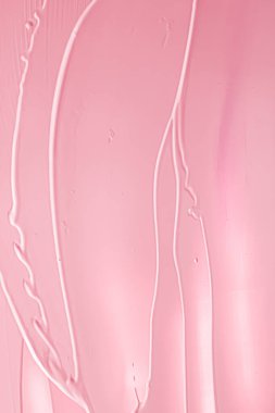 Lüks marka, tatil arkaplanı veya soyut duvar sanatı ve boya vuruşları için kozmetik arka plan, makyaj ve güzellik ürünleri olarak pembe ruj veya dudak parlatıcısı