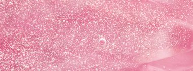 Soyut sıvı pankart arka plan, boya sıçraması, girdap deseni ve su damlaları, güzellik jeli ve kozmetik doku, modern sihir sanatı ve lüks düz dizayn olarak bilim