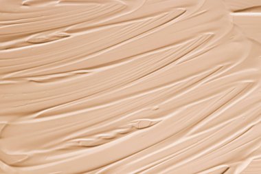 Bej kozmetik doku arka plan, makyaj ve cilt ürünleri, krem, ruj, temel makro, lüks güzellik markası, tatil yassı tasarımı