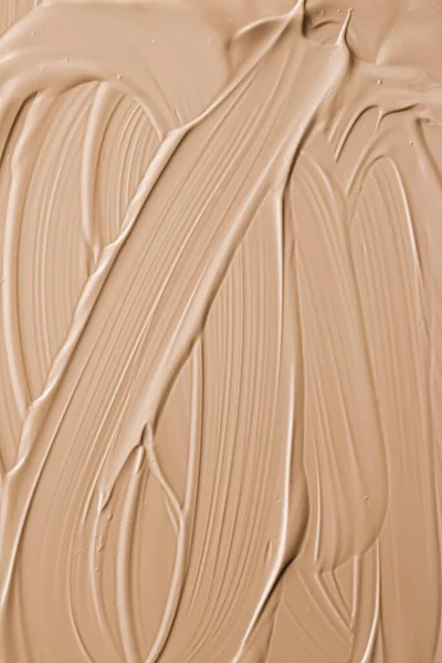 Fondo de textura cosmética beige, maquillaje y productos cosméticos para el cuidado de la piel, crema, lápiz labial, macro base como marca de belleza de lujo, diseño plano de vacaciones —  Fotos de Stock