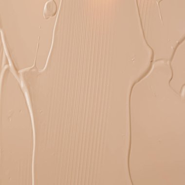 Bej kozmetik doku arka plan, makyaj ve cilt ürünleri, krem, ruj, temel makro, lüks güzellik markası, tatil yassı tasarımı