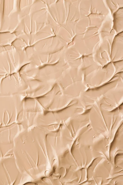 Fondo de textura cosmética beige, maquillaje y productos cosméticos para el cuidado de la piel, crema, lápiz labial, macro base como marca de belleza de lujo, diseño plano de vacaciones —  Fotos de Stock