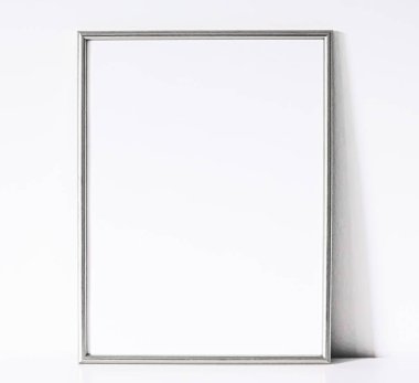 Beyaz mobilyalarda gümüş çerçeve, lüks ev dekorasyonu ve tasarım, poster baskısı ve basılabilir sanat, çevrimiçi dükkan vitrini