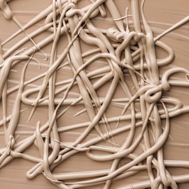 Bej kozmetik doku arka plan, makyaj ve cilt ürünleri, krem, ruj, temel makro, lüks güzellik markası, tatil yassı tasarımı